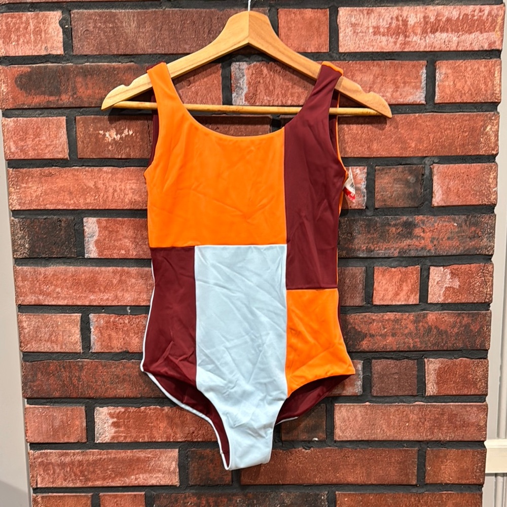 Colorblock One-Piece Swimsuit
